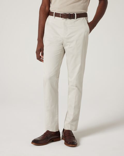 Slim Stretch Tailored Dress Pants, Bone, hi-res